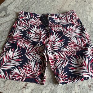 Tommy Hilfiger Tropical Leaf Print Shorts